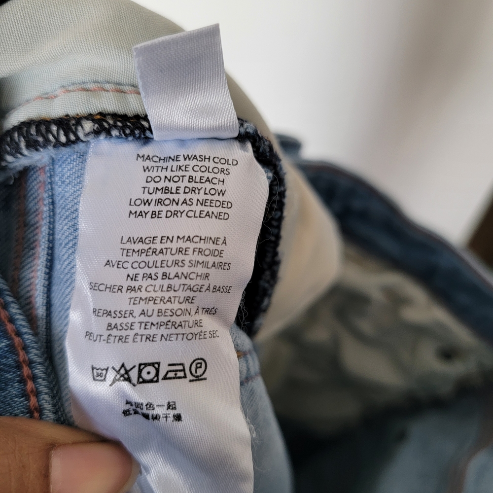 Anthropologie Sky Blue Flare Jeans - Picture 10 of 13